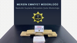 Mersin Uluslararası Limanı’nda, 6 kilo 750 gram kokain ele geçirildi