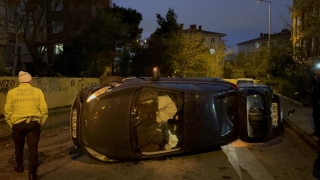 Eyüpsultan’da trafik kazasında 1 kişi yaralandı 