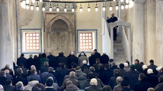 Erbaş, restorasyon sonrası ibadete açılan Enez Ayasofya Camisi’nde hutbe irat etti: