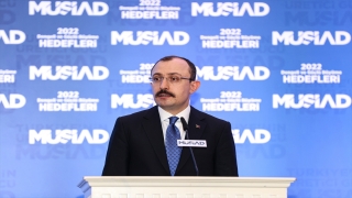 Ticaret Bakanı Muş, ”MÜSİAD 2022 Dengeli ve Güçlü Büyüme Hedefleri” toplantısında konuştu: