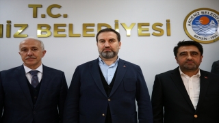 AK Parti Genel Başkan Yardımcısı Mustafa Şen’den Akdeniz Belediyesine ziyaret