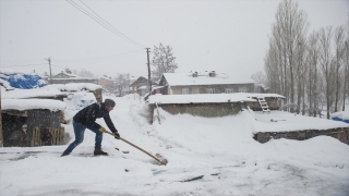 Tunceli’nin Ovacık ilçesinde kar kalınlığı 80 santimetreye ulaştı