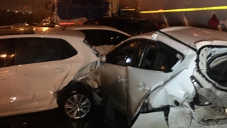 Gaziantep’teki zincirleme trafik kazasında 8 kişi yaralandı
