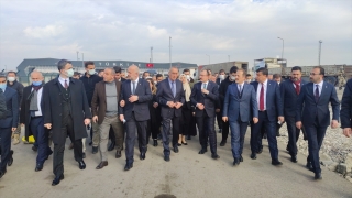 Ticaret Bakanı Mehmet Muş, Habur Sınır Kapısı’nda incelemelerde bulundu