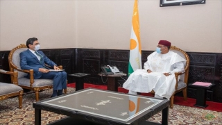 Nijer Cumhurbaşkanı Bazoum, Türkiye’nin Niamey Büyükelçisi Arı’yı kabul etti