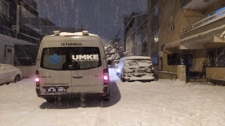 İstanbul’un farklı noktalarında UMKE ekipleri görevlendirildi