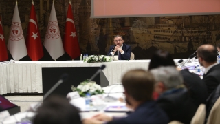 Bakan Kasapoğlu, yabancı yayın kuruluşlarının mensupları ile bir araya geldi: