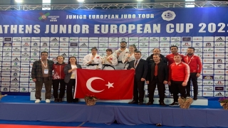 Genç milli judocular, Avrupa Kupası’nda biri altın dört madalya kazandı