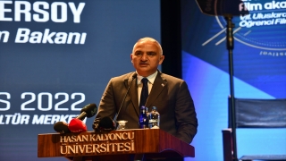Kültür ve Turizm Bakanı Ersoy, 7. Altın Baklava Uluslararası Öğrenci Film Festivali’ne katıldı: