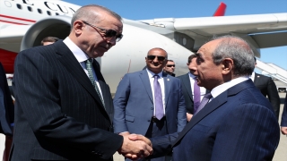 Cumhurbaşkanı Recep Tayyip Erdoğan, Azerbaycan’a geldi