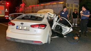 Beykoz’daki trafik kazasında 1 kişi öldü