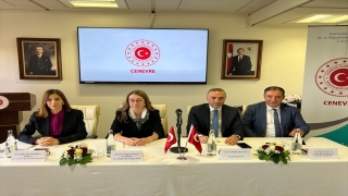 SGK Başkanı Ceylan, İsviçre’deki Türk STK başkanlarıyla Cenevre’de bir araya geldi