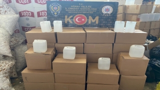 Adana’da sahte içki operasyonunda 7 şüpheli yakalandı