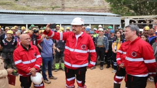 Bakan Soylu, Kütahya’da maden kazası tatbikatına katılan ekiplere telefonla seslendi: