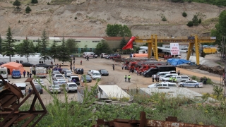 Kütahya’da yerin 140 metre altında maden kazası tatbikatı yapıldı