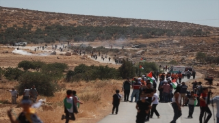 İsrail güçleri Batı Şeria’da onlarca Filistinliyi yaraladı