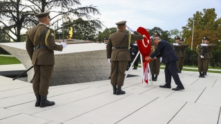 Cumhurbaşkanı Erdoğan, Hırvatistan’da Vatan Anıtı’na çelenk bıraktı