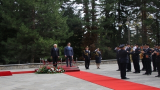 İtalya Cumhurbaşkanı Sergio Mattarella, Kuzey Makedonya’da