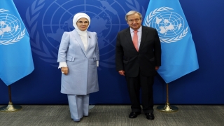 Guterres ve Emine Erdoğan, ”Sıfır Atık Projesi” için iyi niyet beyanı imzaladı