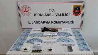 Kırklareli’nde sahte banknot ve uyuşturucu ele geçirildi, 1 kişi yakalandı