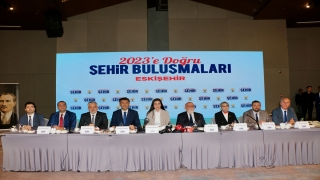 AK Parti’li Karaaslan, Eskişehir’de ”2023’e Doğru Şehir Buluşmaları” programında konuştu: