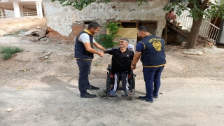 Malatya’da çalınan akülü tekerlekli sandalye polis tarafından bulunarak sahibine teslim edildi