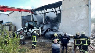 Kayseri’de tekstil fabrikasında yangın çıktı