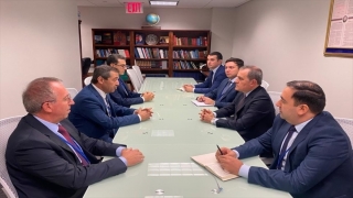 KKTC Dışişleri Bakanı Ertuğruloğlu, Azerbaycanlı mevkidaşı ile New York’ta görüştü