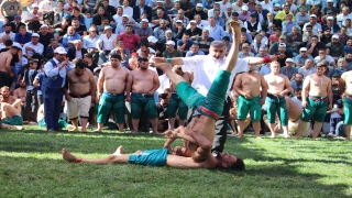 Kahramanmaraş’ta 21. Geleneksel Bertiz Boyalı Güreş Festivali düzenlendi
