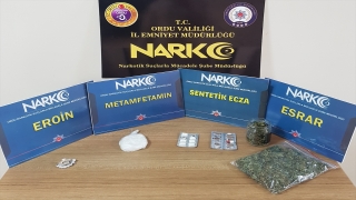 Ordu’da uyuşturucu madde ticareti yapan 7 şüpheli yakalandı