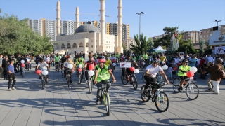 Mardin’de ”Kalbin İçin Pedalla” bisiklet etkinliği düzenlendi