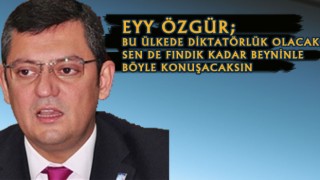 CHP'li Özel'den Cumhurbaşkanı Erdoğan hakkında skandal ifadeler