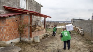 İHH’den Kosova’daki sel mağdurlarına gıda yardımı