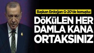 Cumhurbaşkanı Erdoğan, G20 Liderler Zirvesi'nin ardından soruları yanıtladı