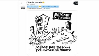 Charlie Hebdo paçavrası acımızla alay etti