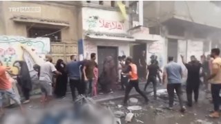 Terör devleti israil bilinçli olarak sivilleri vuruyor