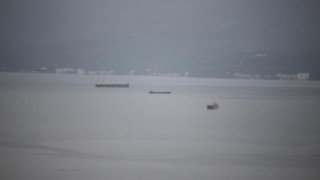 Marmara Denizi'nde kuru yük gemisi battı