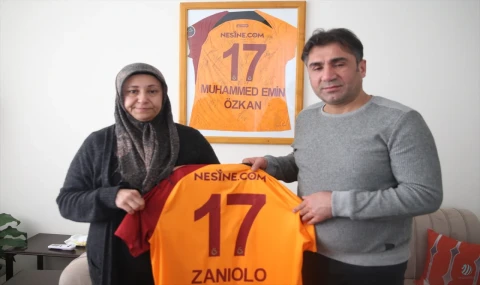 Depremde yaşamını yitiren Muhammed Emin'in ailesi Nicolo Zaniolo'ya minnettar