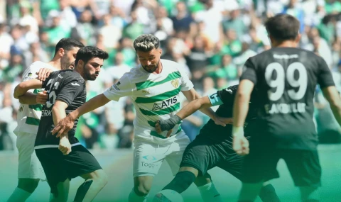 Bursaspor şampiyonluğu kupayla taçlandırdı...