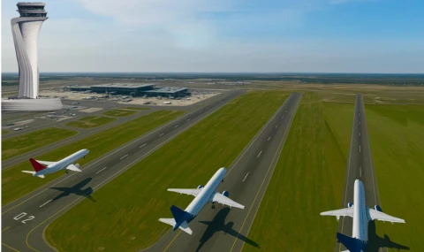 Eş zamanlı üçlü pist devreye giriyor