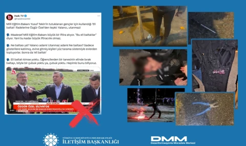 İstanbul’daki sokak olaylarıyla ilgili dezenformasyon iddiaları çürütüldü