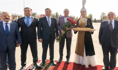 TBMM Başkanı Kurtulmuş Kırgızistan’da
