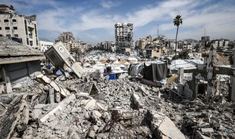 Katil İsrail'in Gazze'ye saldırılarında 140 Filistinli hayatını kaybetti
