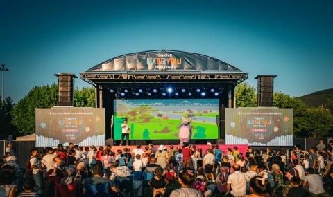 Kültür Yolu Festivali’nde çocuklar hem eğlendi, hem de sanat öğrendi