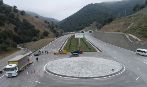 Azerbaycan Murovdağ Tüneli’nde ilk ışık göründü