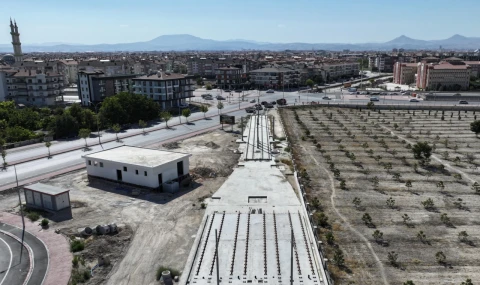 Raylı bağlantı yıl bitmeden tamamlanacak