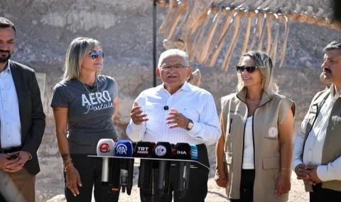 7.7 milyon yıllı fosillere yakın takip