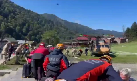 Ayder Yaylası’nda 115 vatandaş tahliye edildi