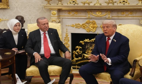 Oval Ofis’te beklenen görüşme gerçekleşti... Trump’tan Erdoğan’a lider övgüsü