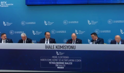 3 milyar dolarlık frekans satışı canlı yayınlandı